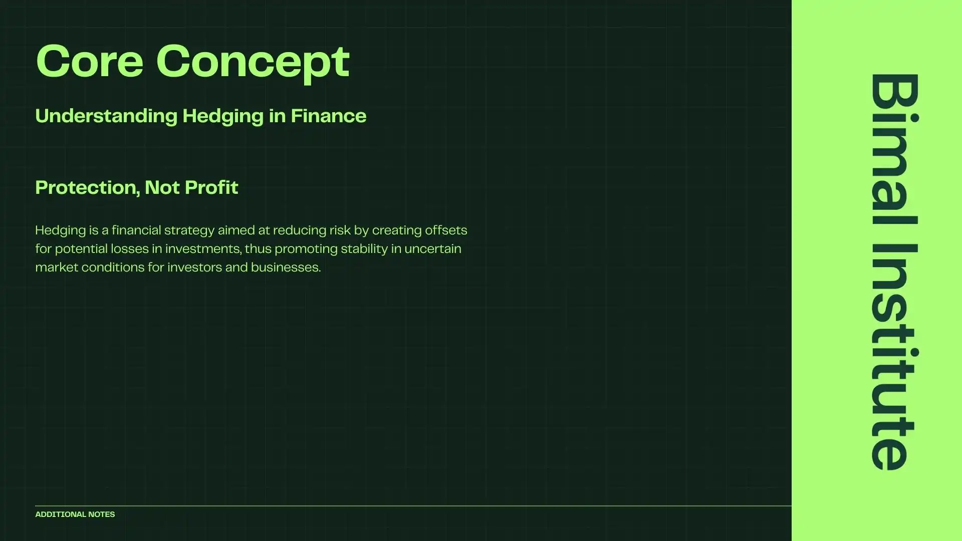 What is hedging in trading