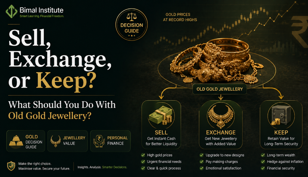 Sell, Exchange, or Keep? What Should You Do With Old Gold Jewellery?