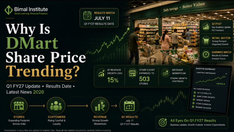 Why Is DMart Share Price Trending? Q1 FY27 Update, Results Date & Latest News 2026