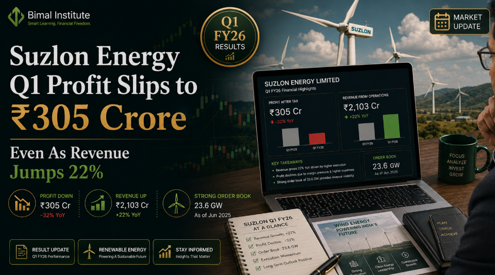 Suzlon Energy Q1 Profit Slips to Rs 305 Crore Even as Revenue Jumps 22%