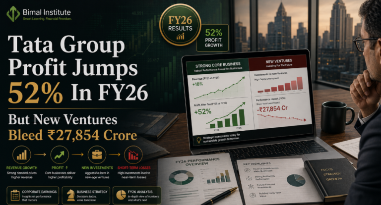Tata Group Profit Jumps 52% in FY26, but New Ventures Bleed Rs 27,854 Crore