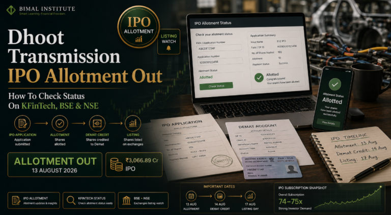 Dhoot Transmission IPO Allotment Out: How to Check on KFinTech, BSE and NSE