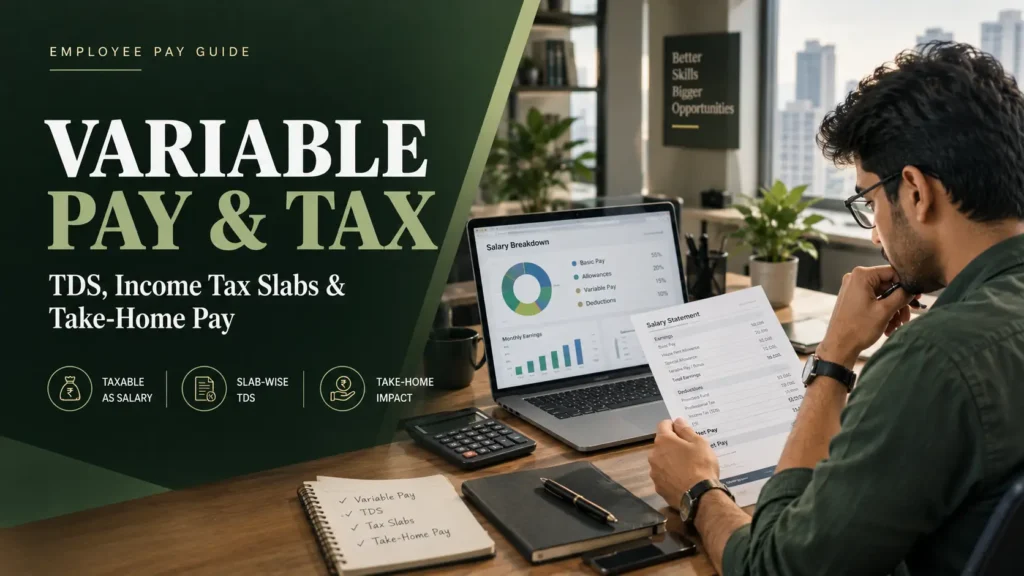 Variable Pay Tax in India: TDS, Slabs and Form 16